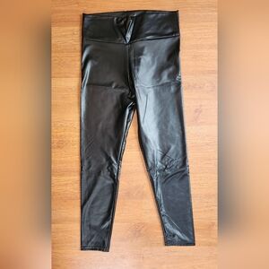 Large Pleather Leggings